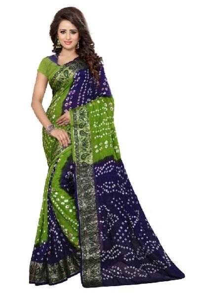 Patli Palu Bandhani Saree 01