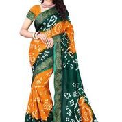 Silk Bandhani Sarees 04