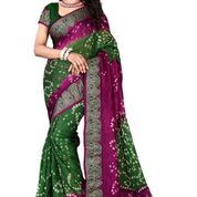 Silk Bandhani Sarees 05
