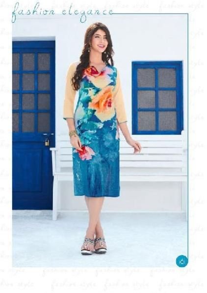 101 Digital Printed Kurti