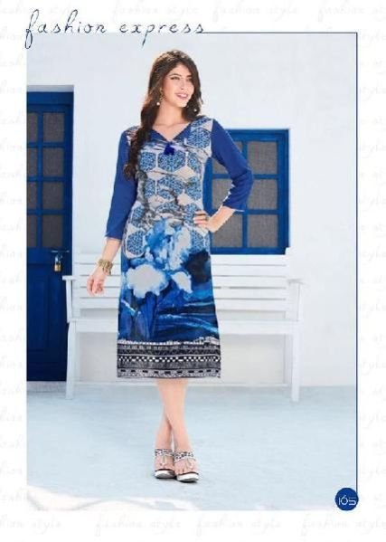 105 Digital Printed Kurti