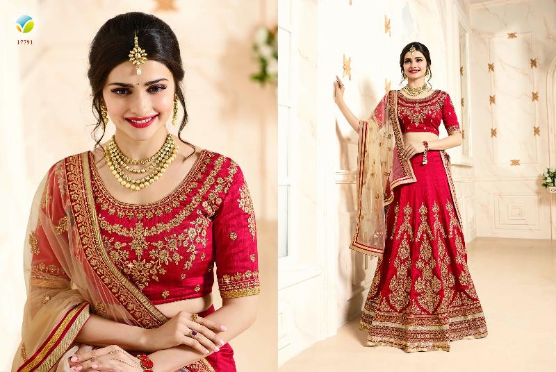17791 Pure Silk Lehenga Choli