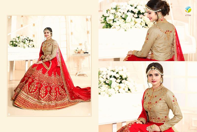 17793 Pure Silk Lehenga Choli