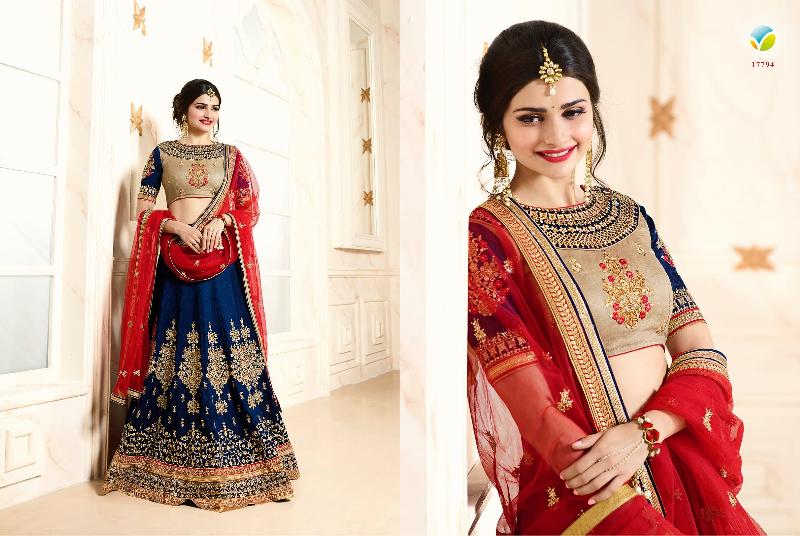 17794 Pure Silk Lehenga Choli