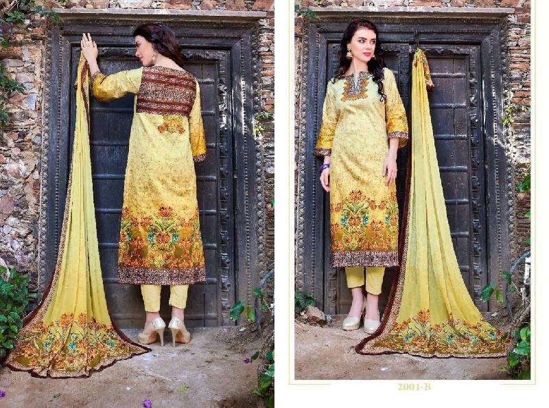 2001-B Glazed Cotton Suit