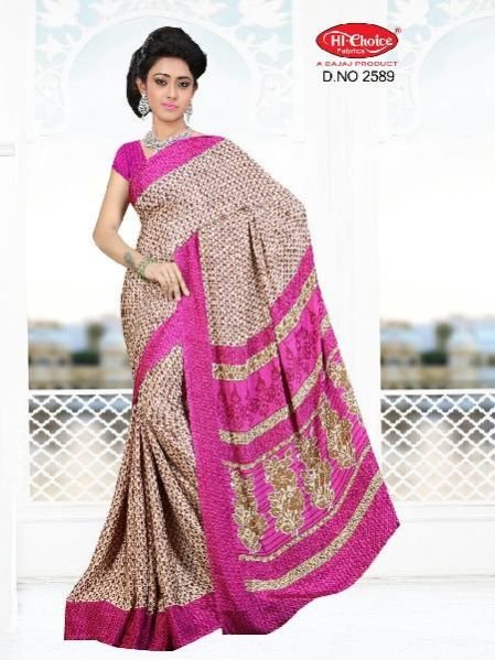 2589 Crepe Saree