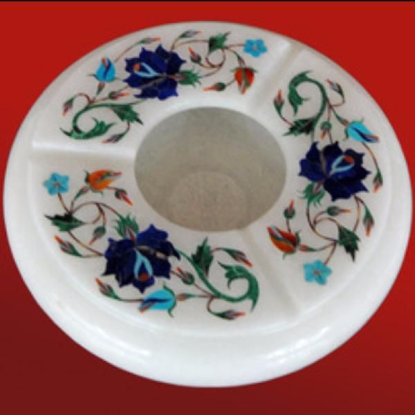 Marble Inlay Ashtray 03