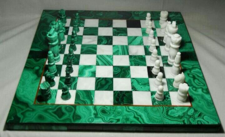 Marble Inlay Chess 06