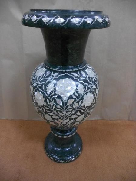 Marble Inlay Flower Vase 01