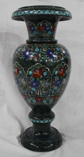Marble Inlay Flower Vase 03