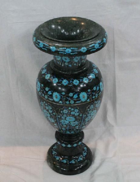 Marble Inlay Flower Vase 06