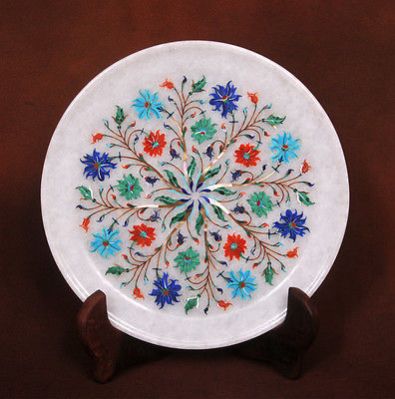 Marble Inlay Marquetry Plates 03