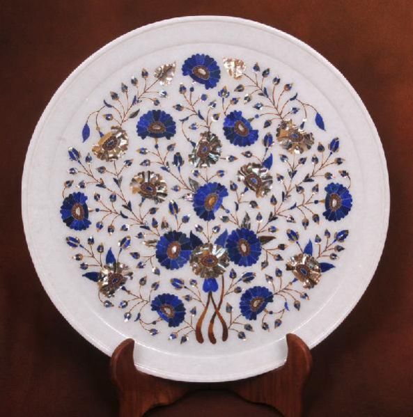 Marble Inlay Marquetry Plates 04