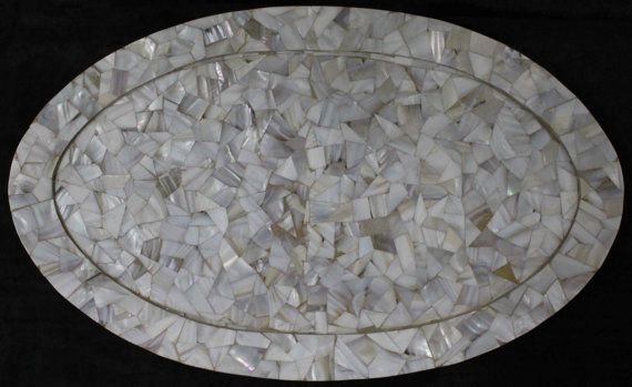 Marble Inlay Mosaic Table Top 03