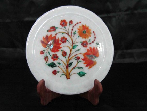 Marble Inlay Plates 02