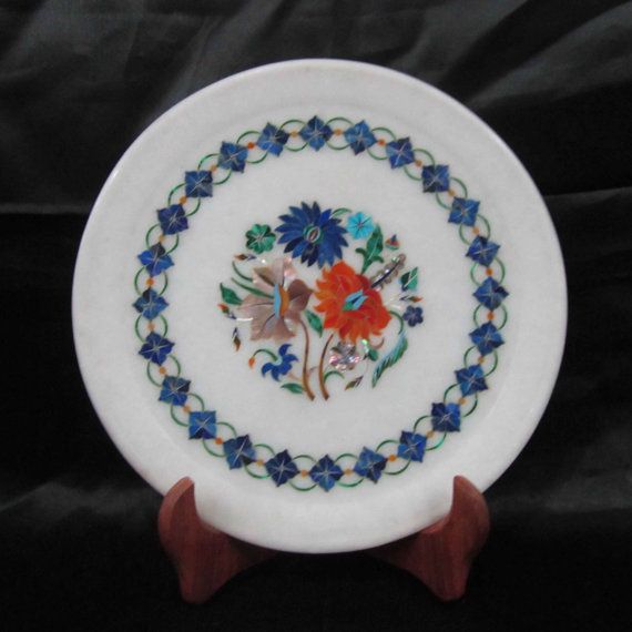 Marble Inlay Plates 04