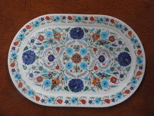 Marble Inlay Tray 03