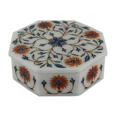 Marble Octagonal Jewellery Boxes 04