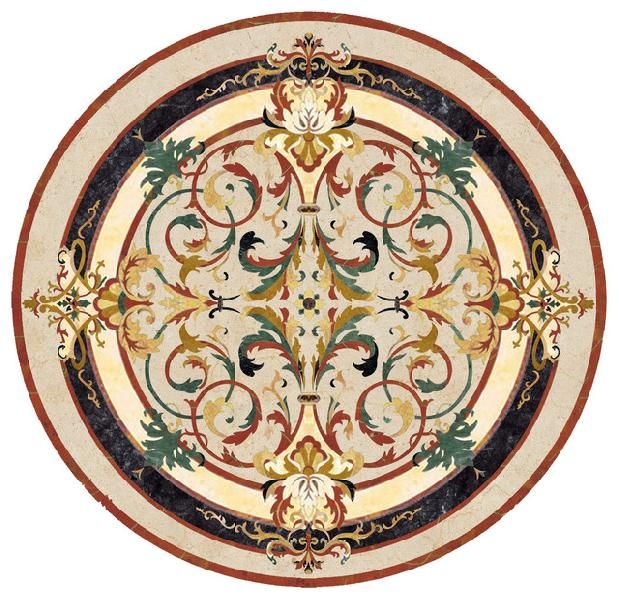 Semi Precious Stone Medallions 06