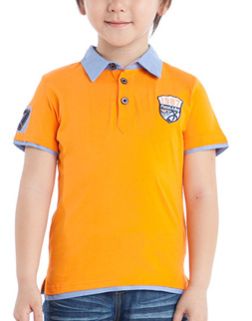 Boys Designer Half Sleeve Polo T-Shirt 02