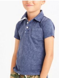 Boys Plain Half Sleeve Polo T-Shirt 02