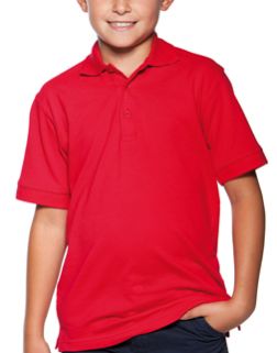 Boys Plain Half Sleeve Polo T-Shirt 04