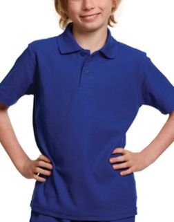 Girls Plain Half Sleeve Polo T-Shirt 01