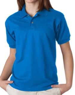 Girls Plain Half Sleeve Polo T-Shirt 02