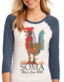 Ladies Raglan Round Neck T-Shirt 03