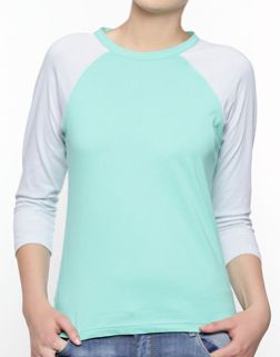 Ladies Raglan Round Neck T-Shirt 04