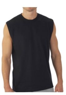 Mens Plain Sleeveless Round Neck T-Shirt 03