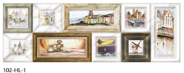 102-HL-1 250X750mm Glossy Series Digital Ceramic Wall Tiles
