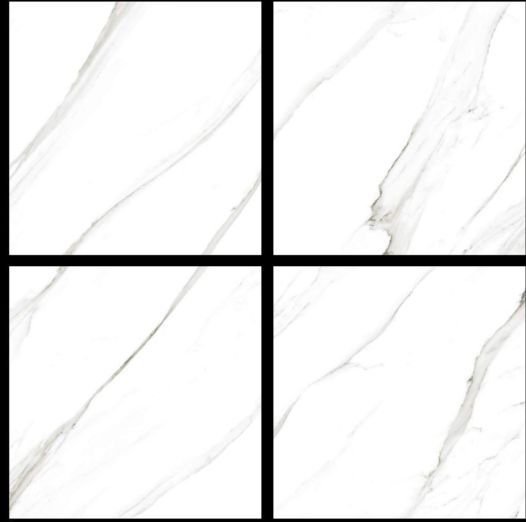 Alaska White 101 Porcelain Polished Vitrified PGVT & GVT Tiles