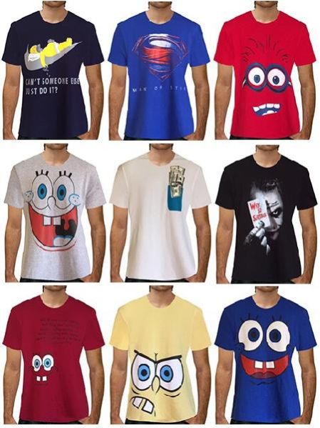 Mens Round Neck T-Shirt 07