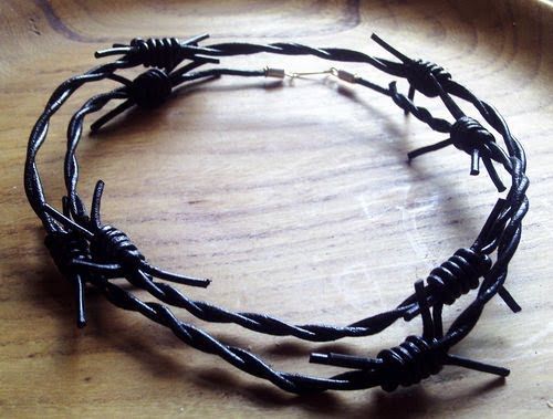 Leather Barbed Wire 04