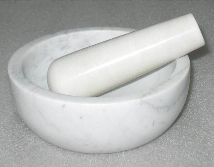 Marble Mortar Pestle 02