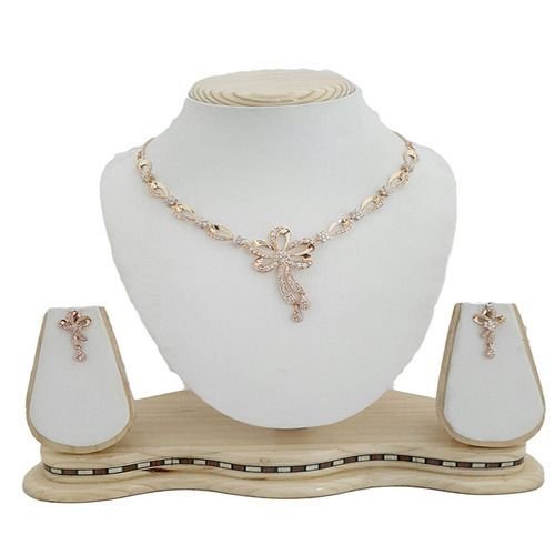 Cubic Zirconia Necklace Set