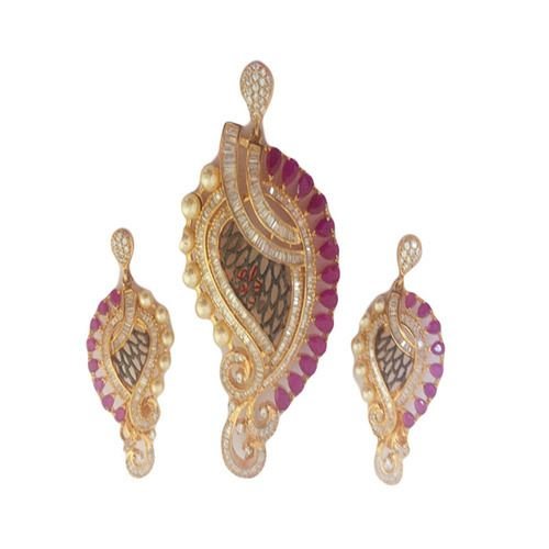 Cubic Zirconia Pendant Set