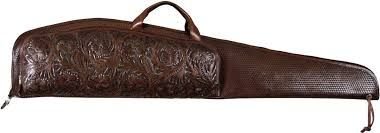 Black Leather Gun Case