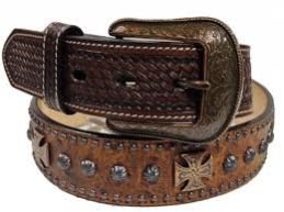 Leather Cowboy Belt 01