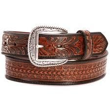 Leather Cowboy Belt 02