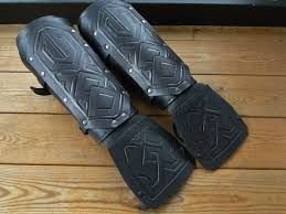 Leather Hand Bracers 02
