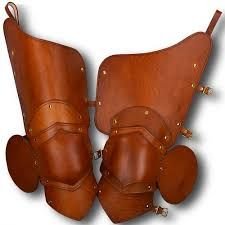 Leather Leg Armour 02