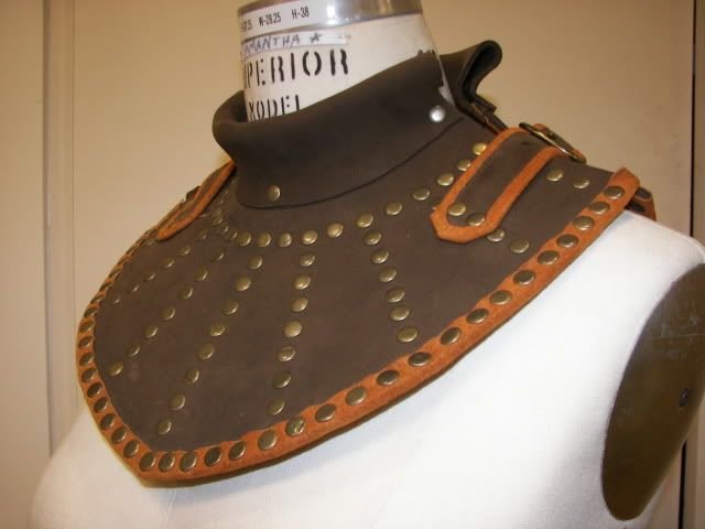 Leather Neck Guard 04
