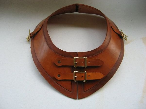 Leather Neck Guard 09