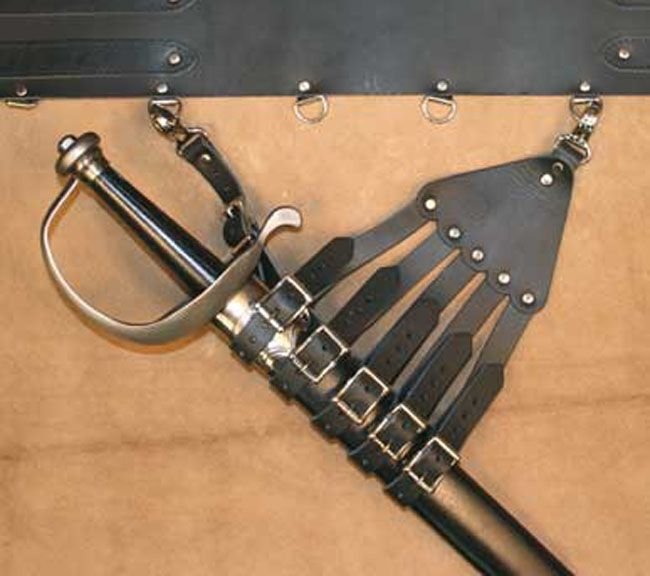 Leather Rapier Belt 01
