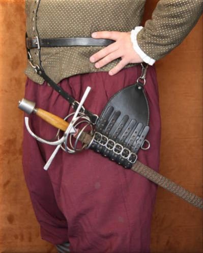 Leather Rapier Belt 02