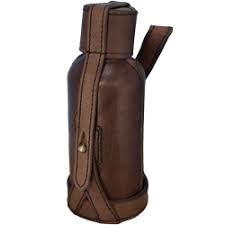Leather Water Bottle 01