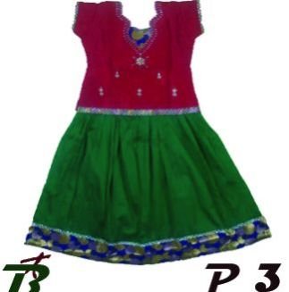 Kids Pattu Pavadai (P 3)
