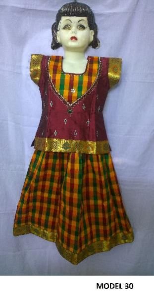 Girls Pattu Pavadai 04